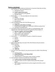 FRHD 2100 Midterm Exam Study Questions and Answers with.